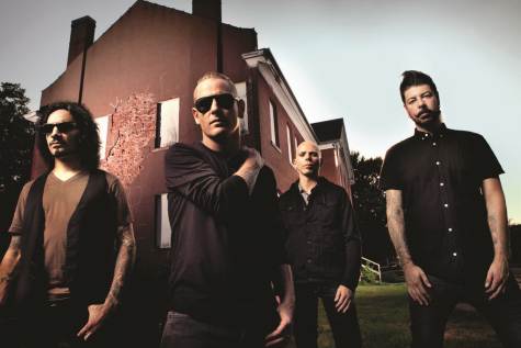 Stone Sour, Overdrive.ie, Custom Drum Design, Metal and Rock Album cover design.