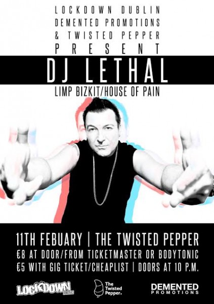 Dj Lethal large poster