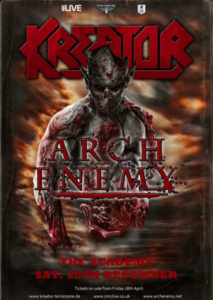 Kreator & Arch Enemy Dublin