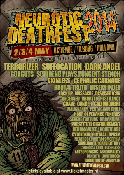 Neurotic Deathfest poster
