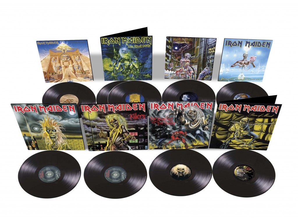 Iron Maiden 8lp product shot