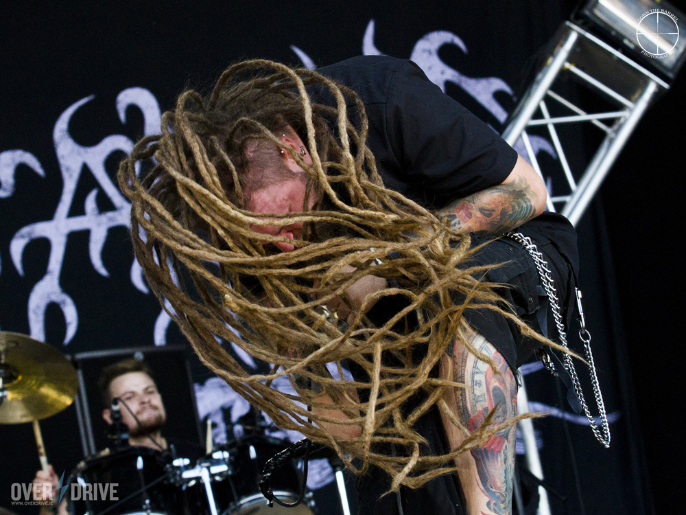 Rafał Piotrowski of Decapitated - Bloodstock 2014