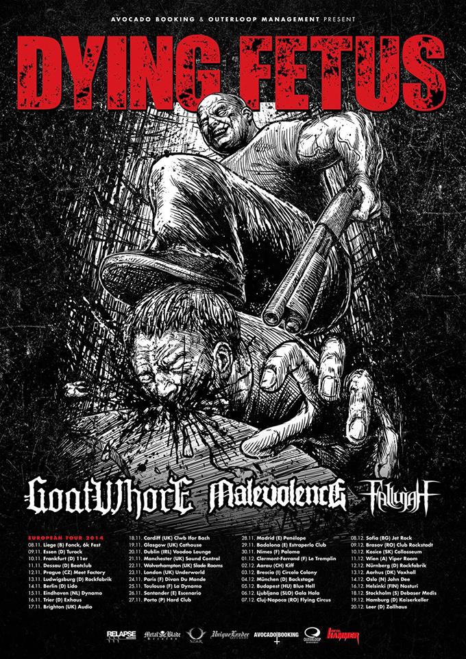 Dying Fetus tour graphic