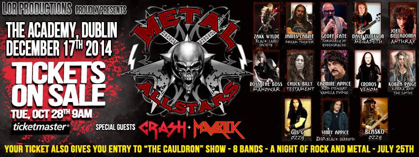 Metal All starts ticket