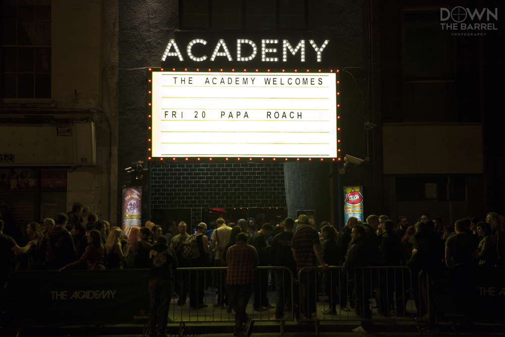 Papa Roach sign
