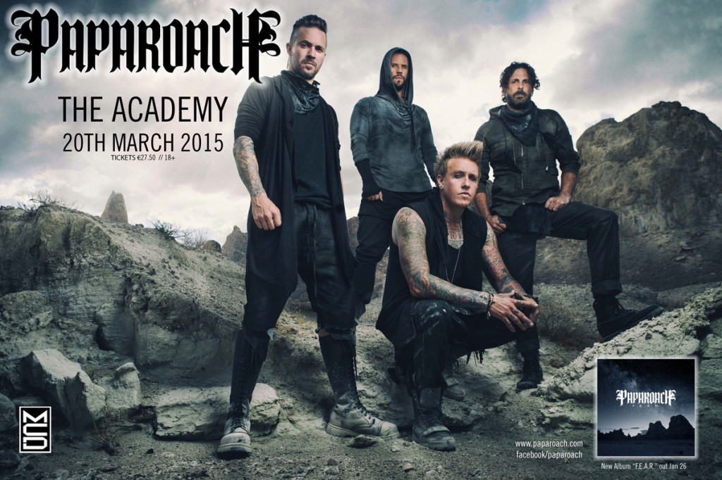 papa roach dublin
