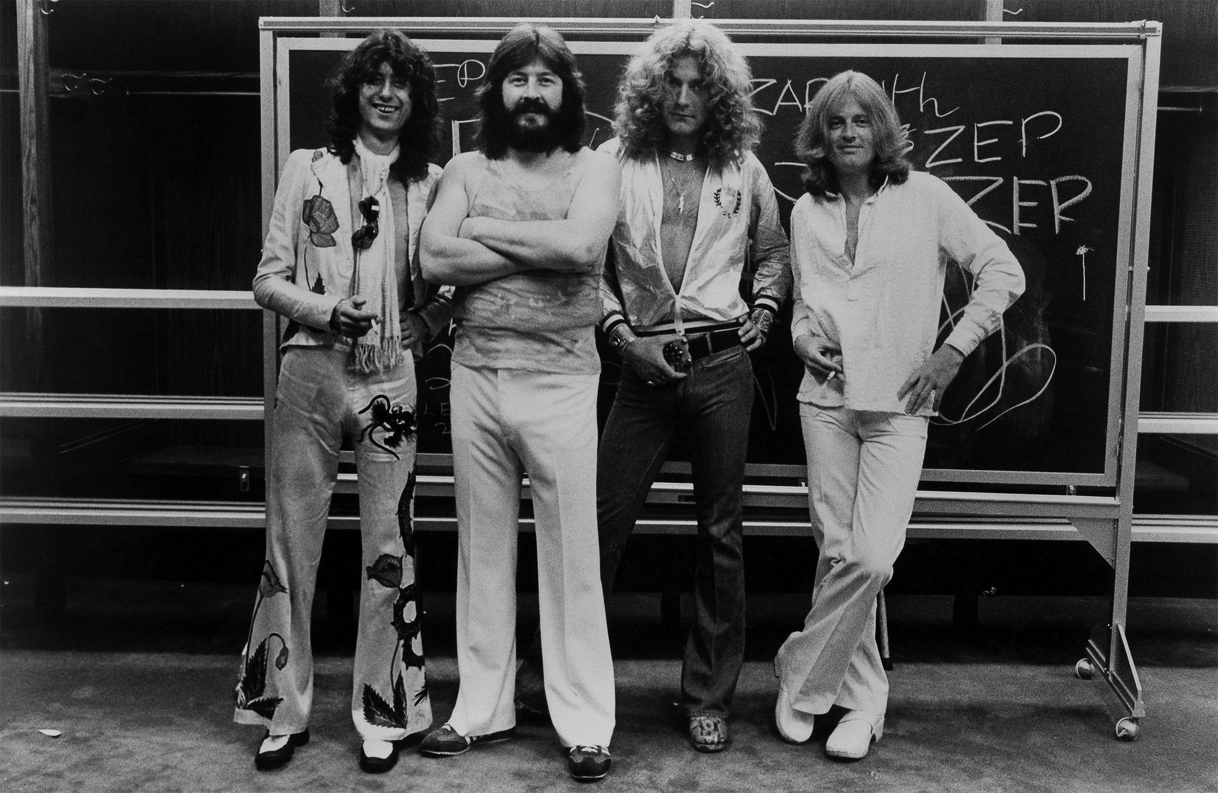 where did led zeppelin tour in 1977