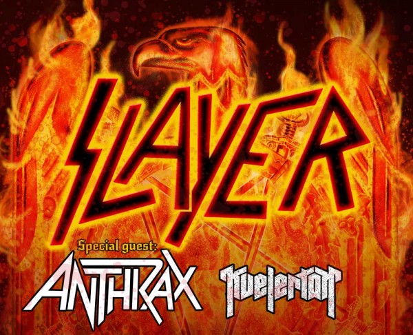 Anthrax slayer tour