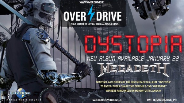 PROMO : COMP MEGADETH ALBUM 2016