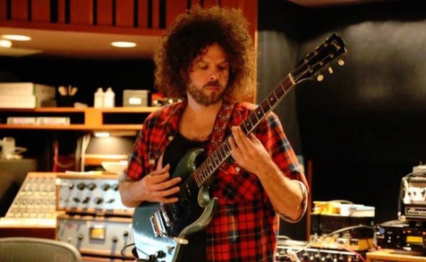 WOLFMOTHER ANDREW STOCKDALE IN STUDIO