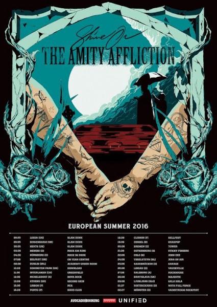AMITY AFFICTION TOUR POSTER