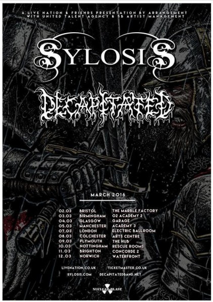 Sylosic _ Decapitated tour