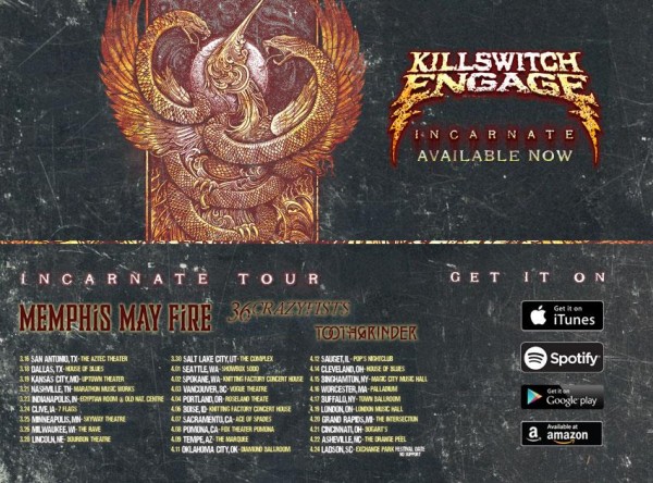 killswitch engage sale promo