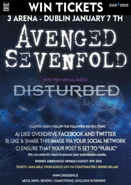 AVENGED SEVENFOLD - DISTURBED COMP