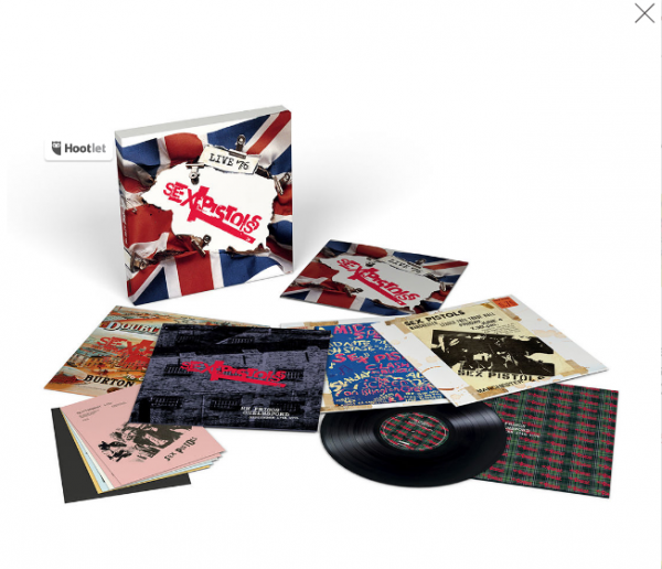 Sex Pistols vinyl Live 76