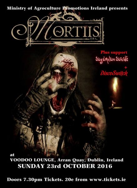 Mortiis dublin poster