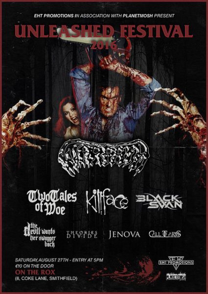 Unleashed fest poster