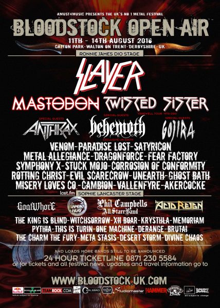 Bloodstock 2016 final poster