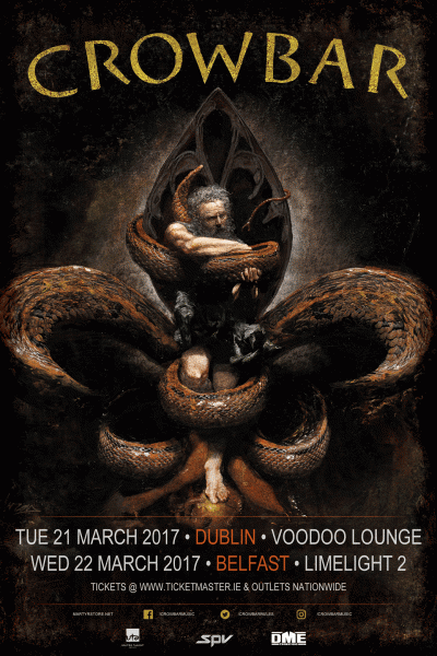 Crowbar Ireland Poster