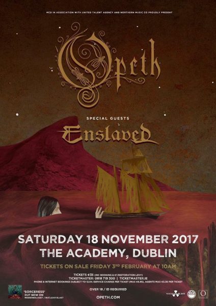 Opeth Academy Dublin