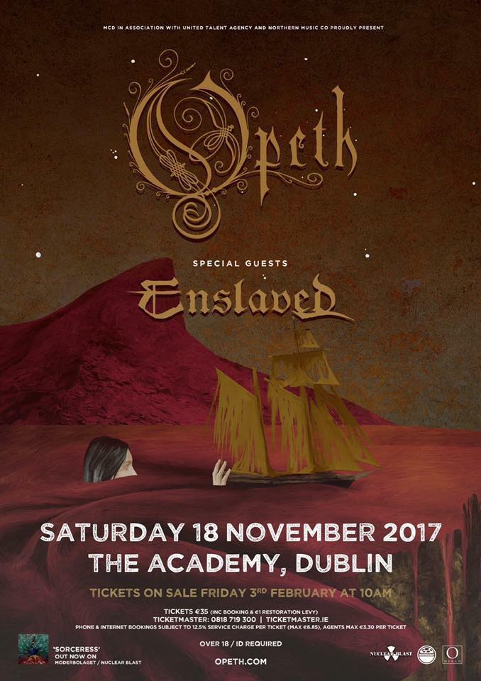 Opeth Academy Dublin
