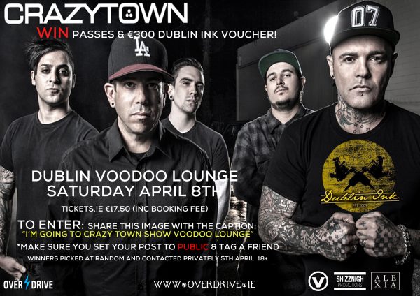CRAZY TOWN VOODOO-DUBLIN INK VENTURE PRESENTS COMP