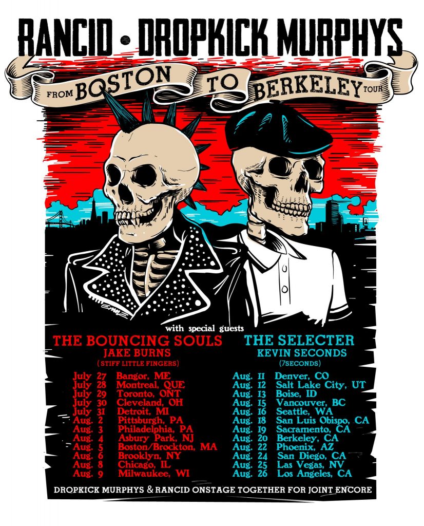 Rancid Tour with Dropkick Murphys