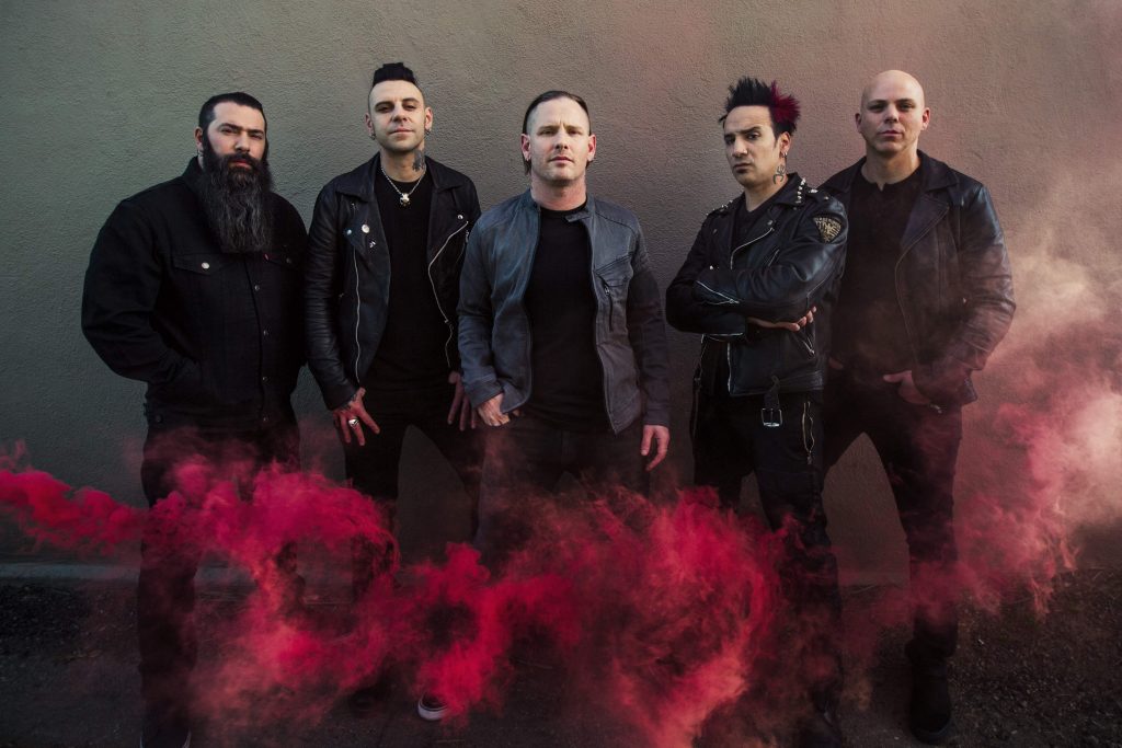 Stone Sour 2017 press shot credit Travis Shinn