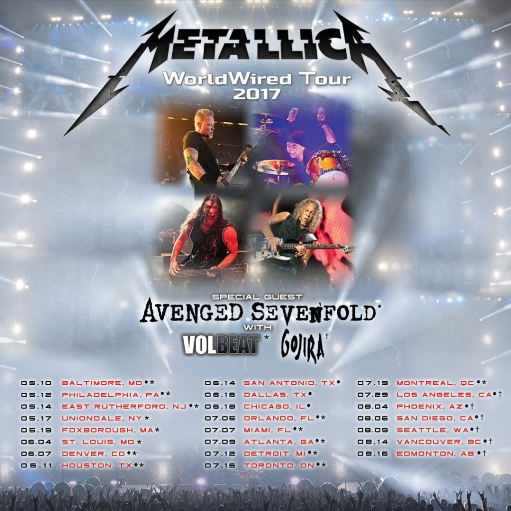 Metailla Gojira tour