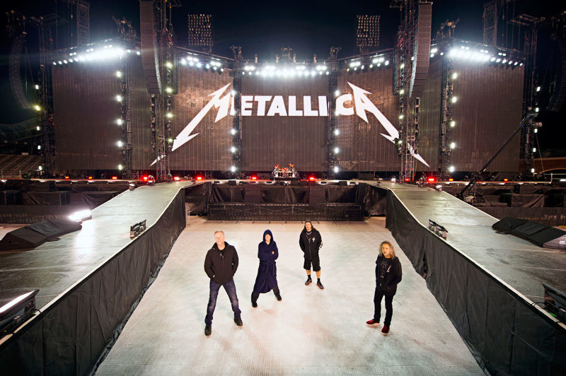 Metallica stage production