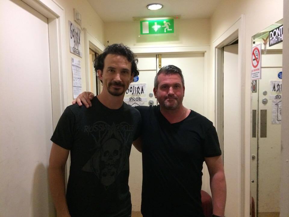 Oran (Overdrive.ie) : Joe (Gojira) Dublin 11:05:17