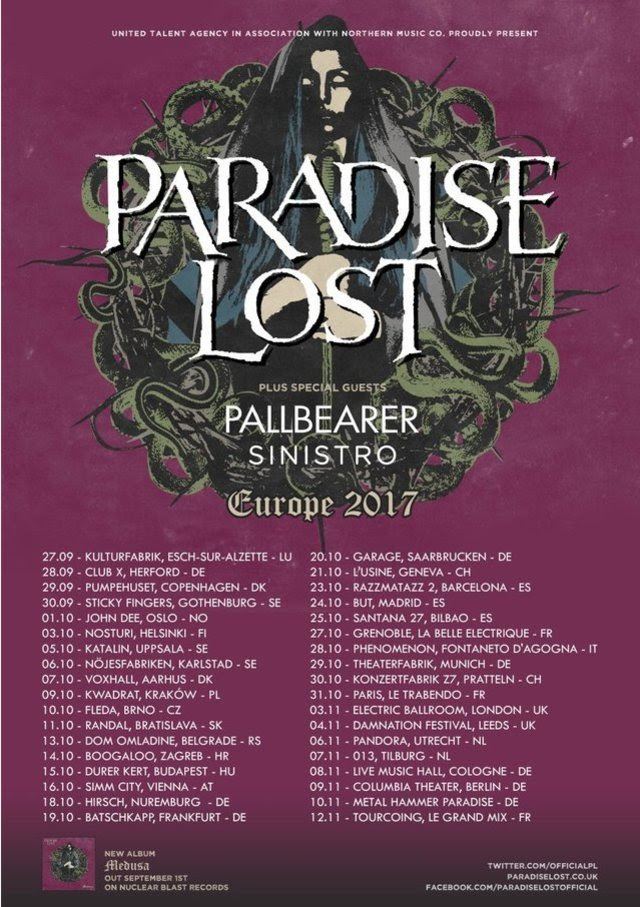 PARADISE LOST TOUR 2017