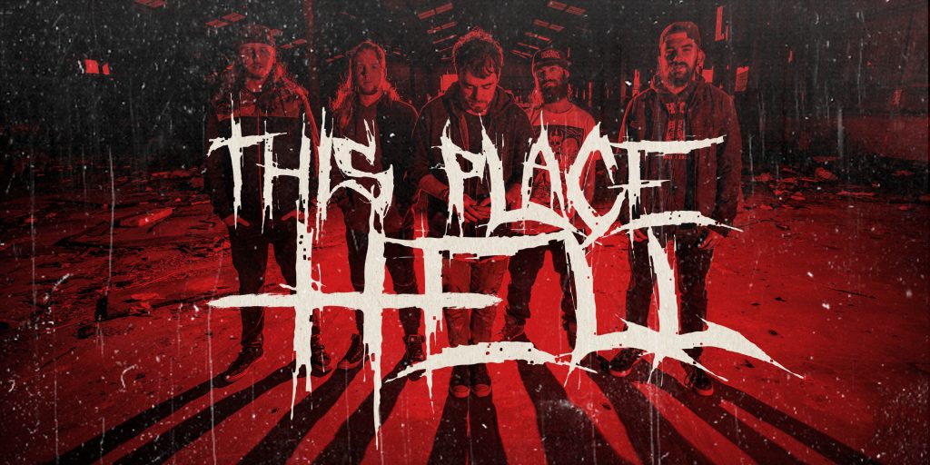 THIS PLACE HELL 'CONTEMPT' EP center INLAY 4&5