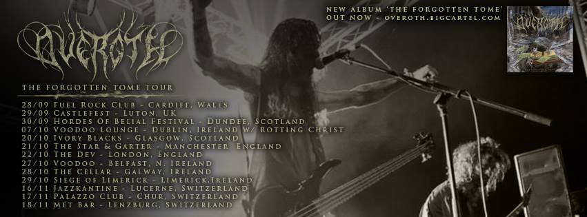 Overoth tour dates