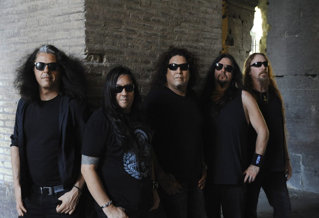 ROME, ITALY- JULY 27, 2016: Testament photographed at The Roman Collisseium in Rome, Italy on July 27,2016. © Gene Ambo