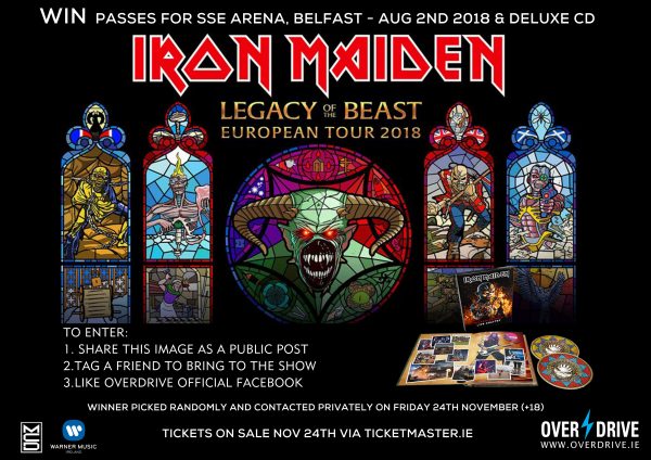 IRON MAIDEN COMP 2018 BELFAST