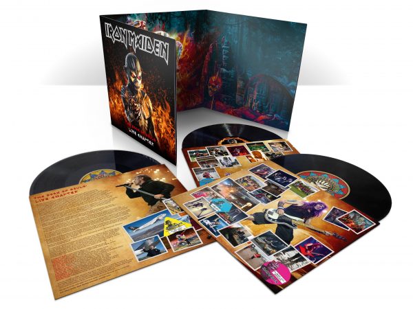 Iron Maiden THe Book of Souls - Live Chapter triple-vinyl-packshot