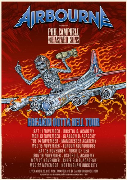 phil campbell : airbourne