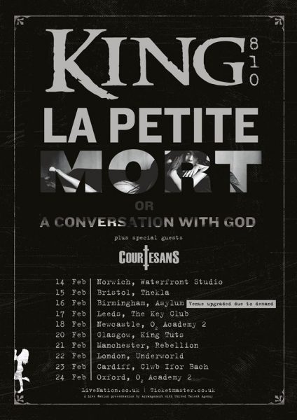 Courtesans King 810 UK tour