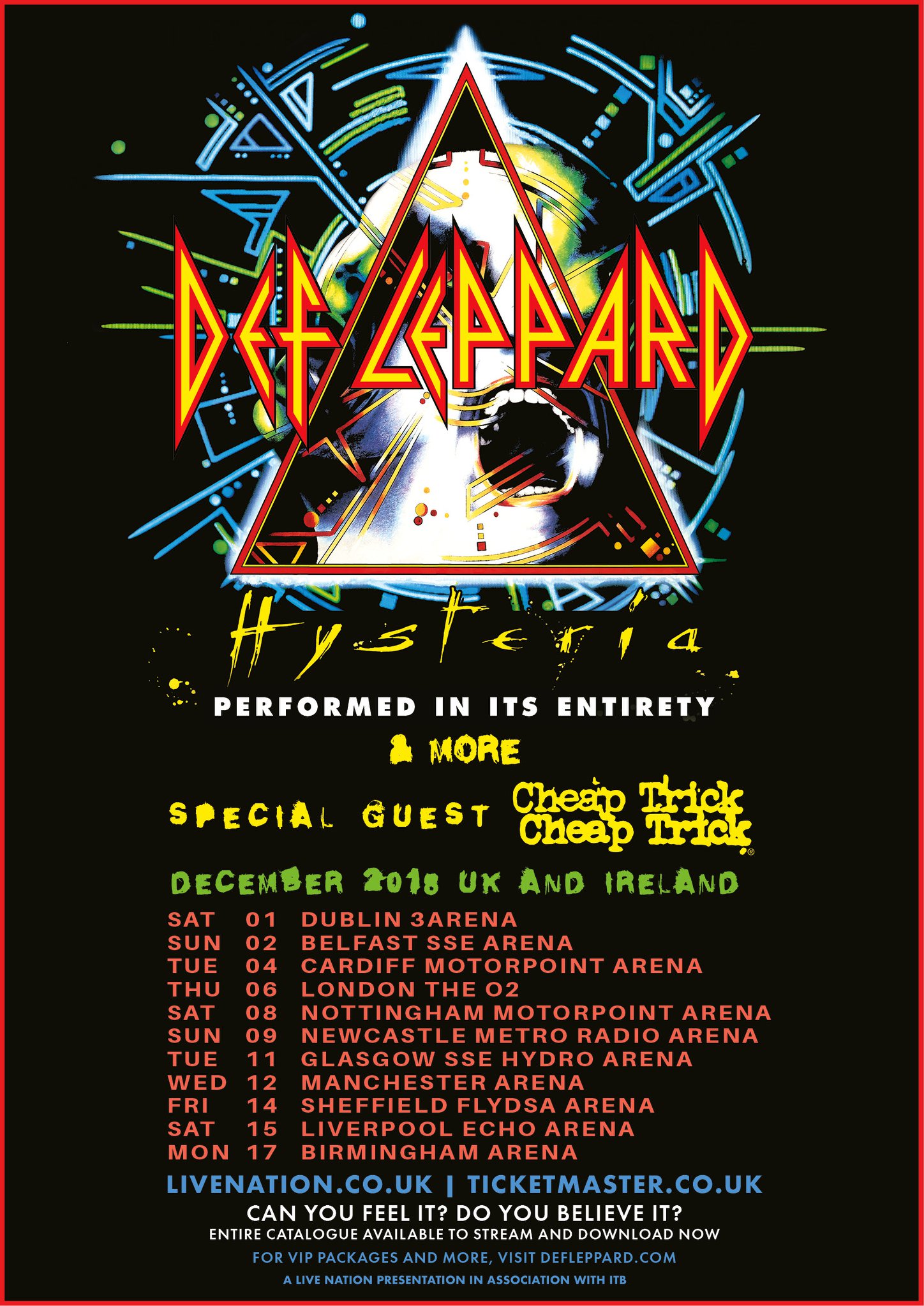 tour dates for def leppard