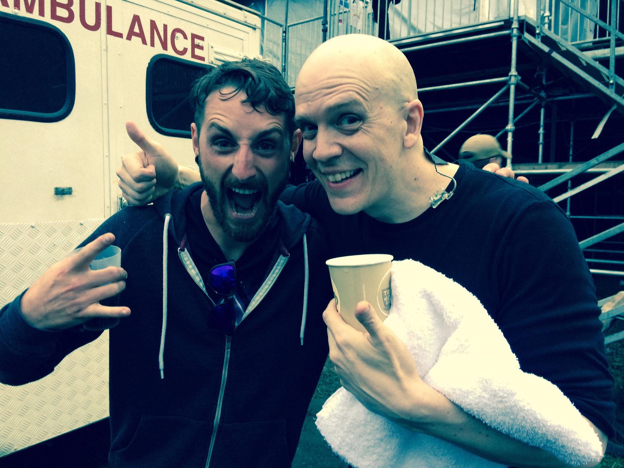 DAN WITH DEVIN TOWNSEND