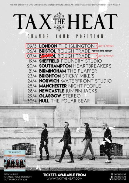 TAX THE HEAT TOUR POSTER