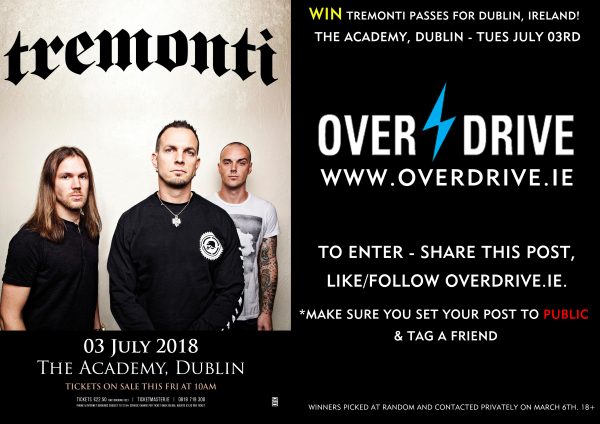 TREMONTI comp dublin