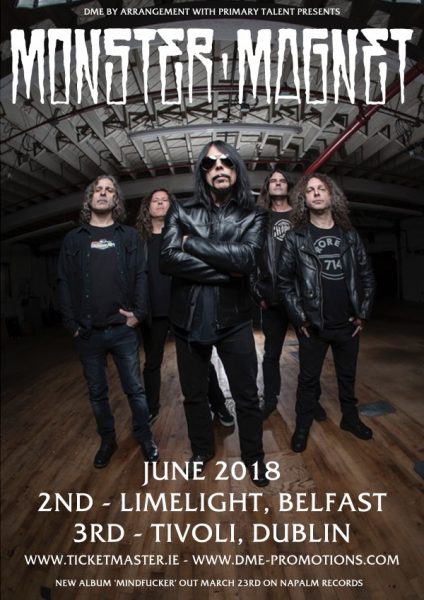 Monster Magnet Ireland 2018