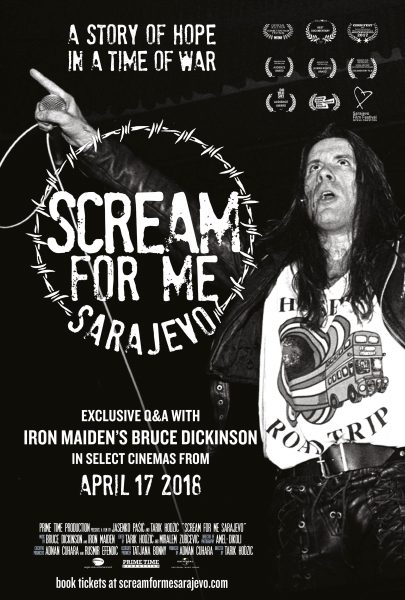 Scream For Me Sarajevo Poster Portrait