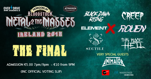 Click here to support the biggest night in homegrown Irish Metal!