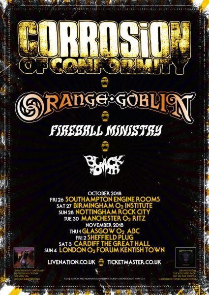 Orange Goblin, Corrosion of Conformity