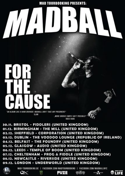 madball tour poster amended