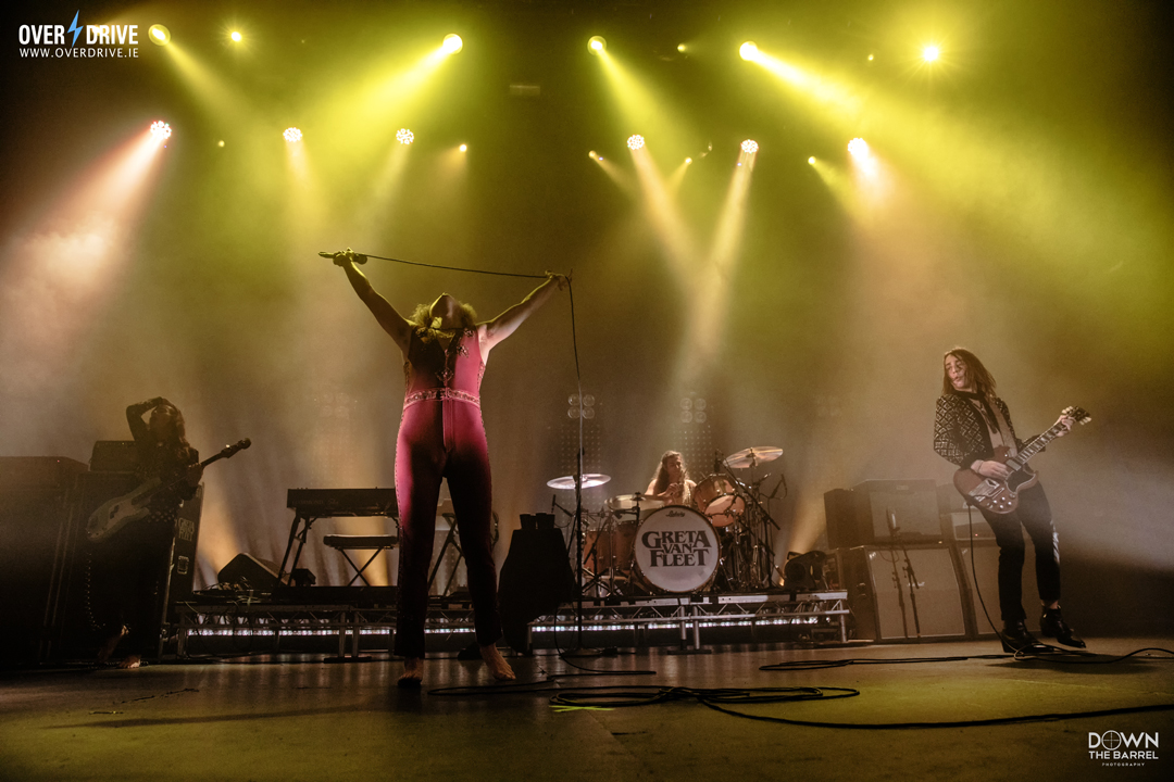 GRETA VAN FLEET DUBLIN, OLYMPIA THEATRE 04/11/19 Overdrive