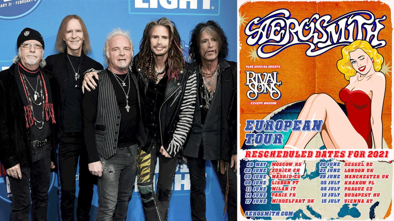 AEROSMITH POSTPONE EUROPEAN TOUR DATES Overdrive